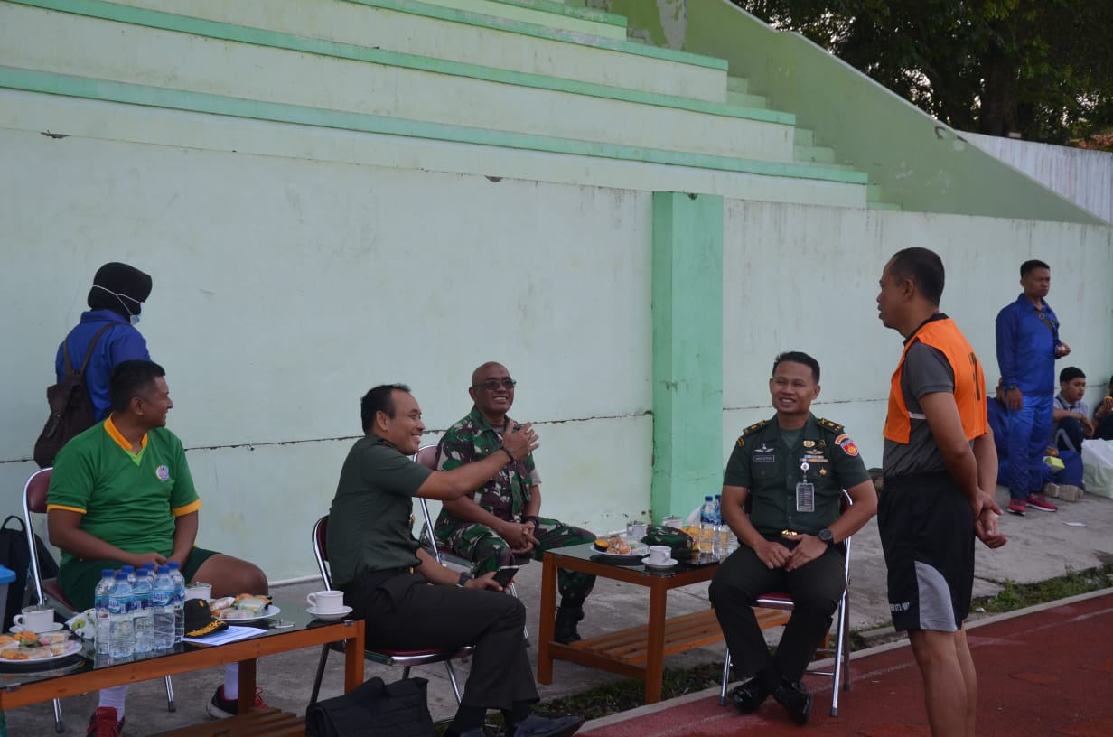 Pantau Garjas UKP, Danrem 073/Makutarama Beri Semangat Dan Motivasi Kepada Prajuritnya